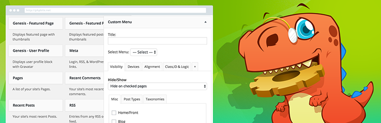 More Control Over WordPress Widgets