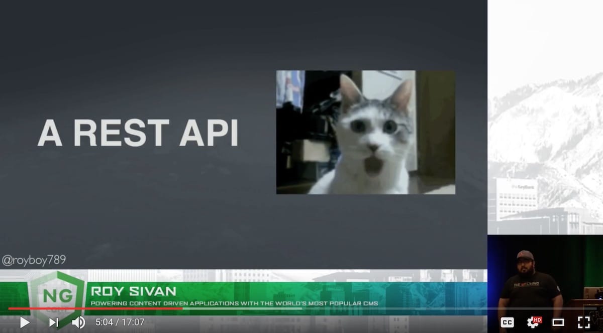 Powering Content Driven Applications with the WordPress API