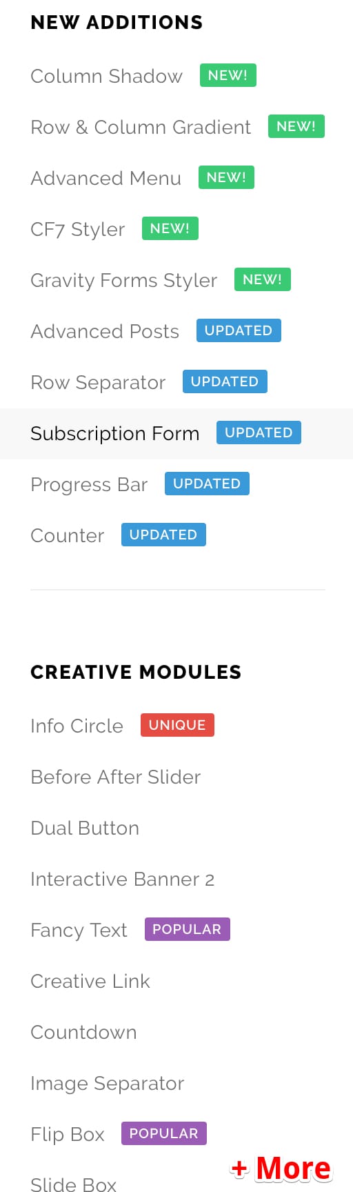 Module List